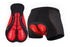 Silicone Gel Padded Cycling Underwear for Mountain Road - L