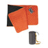 Heated Sleeping Bag Pad 5 Heating Zone 3-Level Temperature USB Power Warm Mat (Orange)