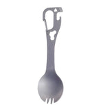 Camping Bottle Opener Spoon Portable Tool Fork Spoon Multi-use Camping Fork Outdoor Fork