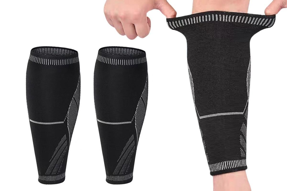 2Pcs Calf Compression Sleeves Support Shin Splints Running Sports Unisex - M