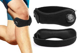 2PCS Knee Compression Sleeve Adjustable Patella Support Strap For Sports And Fitness