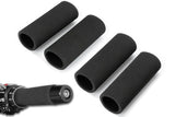 4 PCS Motorbike Comfort Grips Anti Slip Universal Sponge Handlebar Grip Covers for Motorcycle Scooter