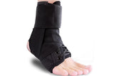 Adjustable Lace Up Ankle Brace Support for Sports Running Basketball - M