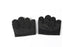 Breathable Workout Gloves Silicone Grip Half-Finger Gym Gloves for Weightlifting & Yoga - Black & L