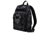 Fishing Tackle Backpack With Rod Holder Outdoor Shoulder Fishing Gear Bags - Deep Blue