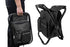 Portable Cooler Stool Multi-Function Folding Fishing Chair - Black