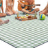 Waterproof Picnic Blanket Beach Outdoor Camping Mat Large Foldable Green