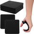 10Pcs Gym Workout Lifting Grips for Men & Women Pull up Weightlifting Hand Grips No Sweaty Hands - Black