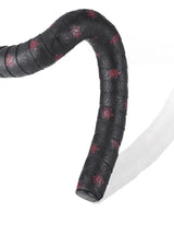 Road Bike Handlebar Tape AntiSlip Shock AntiVibration Durable - Star Red