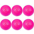 6Pcs Practice Golf Balls For Golfer Gift Golf Accessories for Indoor Outdoor - Pink Gift Ball
