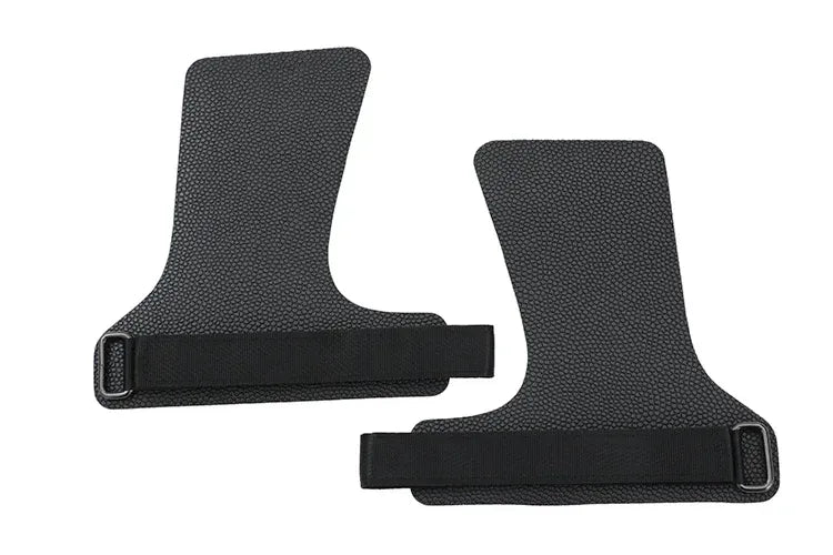 Basketball Hand Grips for Pull-ups Cross Training Gymnastics Weightlifting Palm Protector - Black L