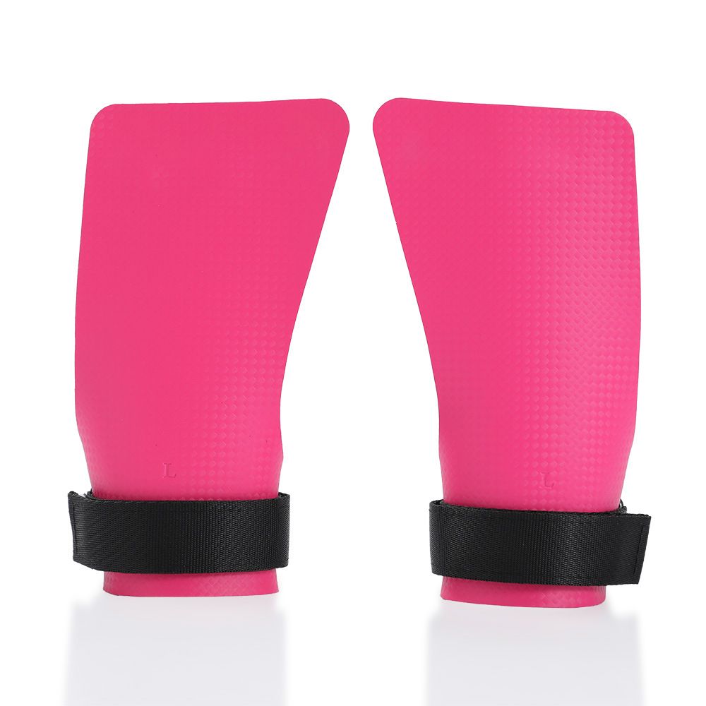 Basketball Hand Grips for Pull-ups Cross Training Gymnastics Weightlifting Palm Protector - Magenta XL