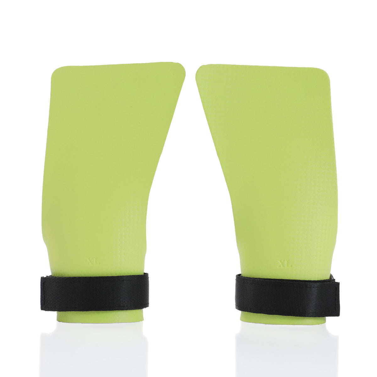 Basketball Hand Grips for Pull-ups Cross Training Gymnastics Weightlifting Palm Protector - Fluorescent Yellow L