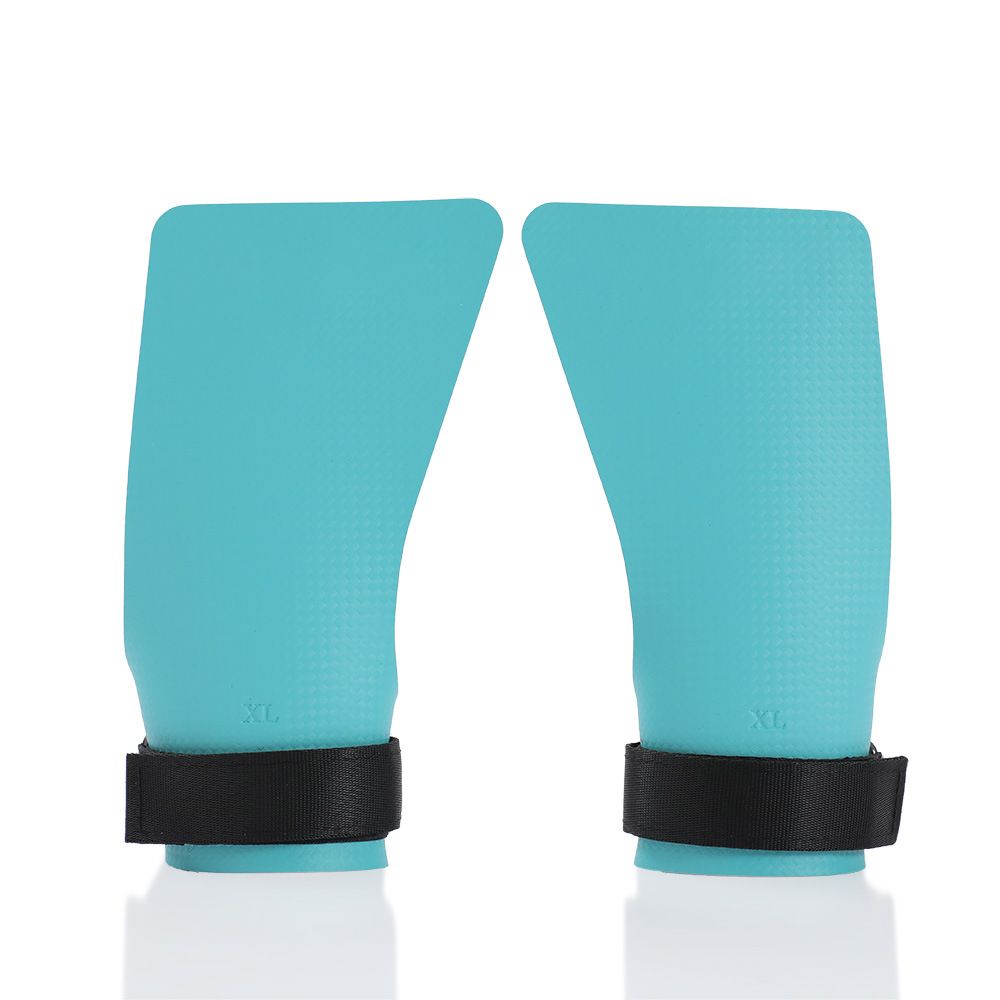 Basketball Hand Grips for Pull-ups Cross Training Gymnastics Weightlifting Palm Protector - Green 2XL