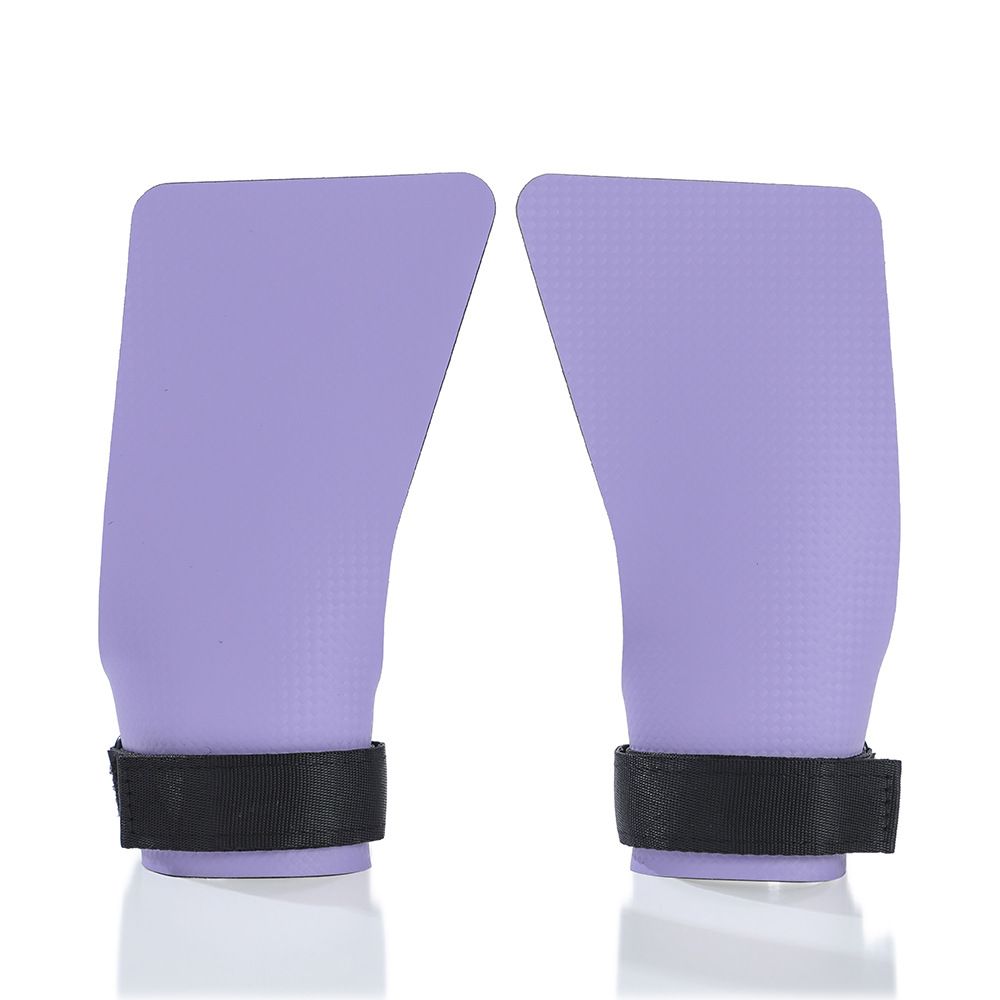 Basketball Hand Grips for Pull-ups Cross Training Gymnastics Weightlifting Palm Protector - Purple S