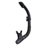 Diving Snorkel Underwater Diving Air Breathing Tube Snorkeling Equipment - Black