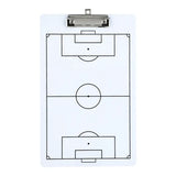 Football Tactical Board Training Erasable Portable Blackboard for Coach Guidance - White