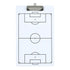 Football Tactical Board Training Erasable Portable Blackboard for Coach Guidance - White