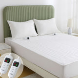 Heated Mattress Pad - Bedding Electric Blanket with 9 Heat Setting & 9-Hour Auto Off, Heated Mattress Pad-Machine Washable Fully Fitted Heating Pad with Overheat Protection , 800GSM Non Woven Fabric-fitted sheet cover(King)