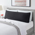 Ultra Soft Microfiber Body Pillow Cover/Pillowcases with Envelope-style pocket (50cm x 150cm Body Pillow Cover,black )