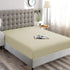 Hotel Quality Fitted Sheet - 1 Piece Fitted Sheet  -Breathable Bedding - Wrinkle, Fade, Stain Resistant- 16inch/40cm Deep Pocket Fitted Bed Sheet-Wrinkle and Fade Resistant,(Cream White,King)