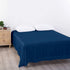 Elegant Comfort Premium Hotel Quality 1-Piece Super King Flat Sheet, Luxury and Softest 2000 Thread Count Bedding Flat Sheet(Super King,Navy)