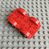 Hongyuan sheng Building Blocks Bus Vehicle Red underbody