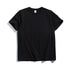 270g Cotton T Shirt Men Short Sleeve Crewneck Black XL (suitable for 70.00 kg-77.50 kg