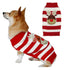 Dog Sweater Acrylic Knit Christmas Red and White Deer XS Size: XS; Neck (cm): 20-24; Bust (cm): 28-32; Back length (cm): 18-20; Recommended pet weight (kg): 1.5 - 2.5