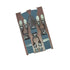 European Fan 6 Clip Men Suspenders Polyester Adjustable Dark gray