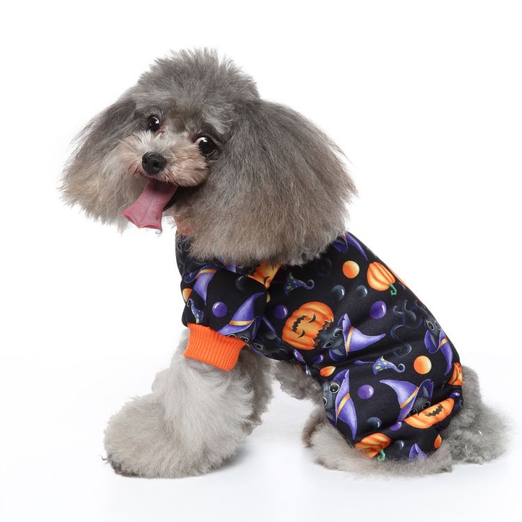 MEIQIPETBABY Dog Costume Polyester Small Breed SDZ143 black elf pumpkin XL Size: XL; Neck (cm): 38-44; Bust (cm): 50-58; Back length (cm): 36-40; Recommended pet weight (kg): 10.0 - 15.0