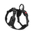 Fiber pet Polyester Dog Harness S M L XL Black