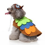 MEIQIPETBABY Dog Costume Polyester Small Breed SDZ134 owl Size: S; Neck (cm): 24-28; Bust (cm): 32-38; Back length (cm): 22-25; Recommended pet weight (kg): 2.5 - 4.5
