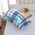 Tiao yuyun Pillowcase Pair Polyester 48x74cm 48*74cm [pillowcase one]