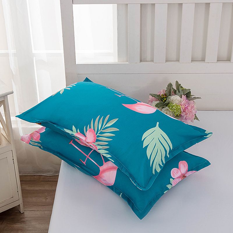 Tiao yuyun Pillowcase Pair Polyester 48x74cm 48*74cm [pillowcase one]