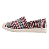 Canvas Low Top Women Shoes Flat Rubber Sole Pure White 36