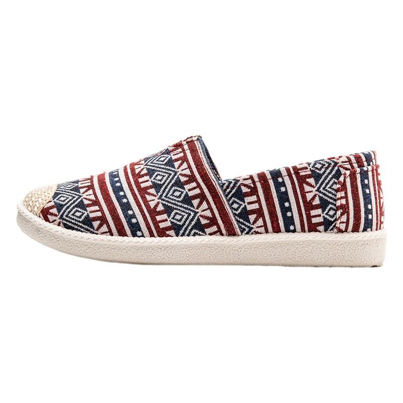 Canvas Low Top Women Shoes Flat Rubber Sole Pure White 36
