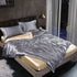 Shurui Silk Four Piece Set 150x200cm 1.2 meters bed sheets four-piece set [quilt cover 150x 200cm]