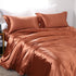 Shurui Silk Four Piece Set 150x200cm 1.8 m bed hat [quilt cover 220x 240cm]