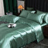 Shurui Silk Four Piece Set 150x200cm 1.8 m bed hat [quilt cover 220x 240cm]