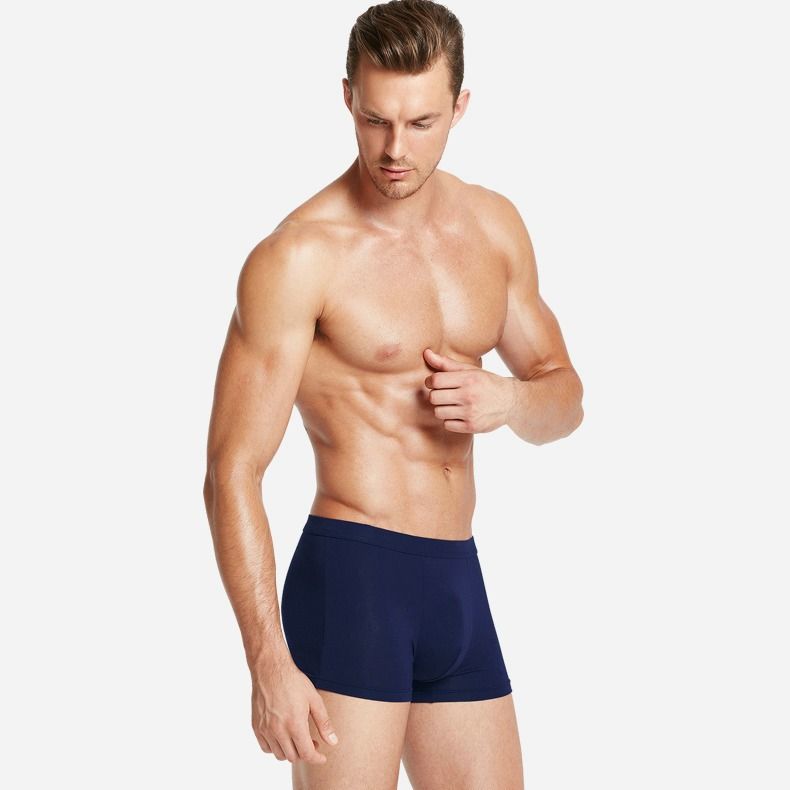 Fortune Bird Men 4 Pack Cotton Boxers Breathable Printed cotton 4 gift boxes S9492 XL 50.00 kg-60.00 kg