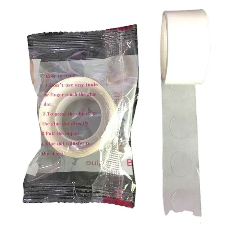 Balloon Glue Double Sided Adhesive Latex 100 Point Balloon glue point a roll of 100 tablets