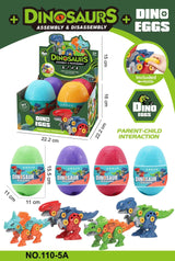 Dinosaur Building Blocks Educational Toy Four Dinosaur Egg Boxed
