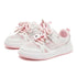 HOBIBEAR Kids Mesh Shoes Breathable Light Summer... GU7922 Pink White 33