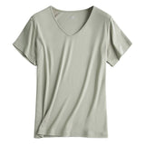 Women Modal Pajama Set Short Sleeve Shorts Skin color M(80kg ~ 100kg)