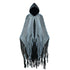 HSX Halloween Zombie Cloak Costume Props Black cloak Free size