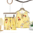Tong Xinyuan Kids Cotton Silk Vest Set Shorts (Yellow) Little Girl&