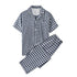 Cotton Short Sleeve Japanese Leisure Sleep Shorts Set Men&