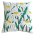 Faunus Cushion 45x45cm Cotton Linen Embroidery warbler bird 45*45 (including core)
