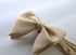 Men Bow Tie Solid Color Black Polyester Champagne